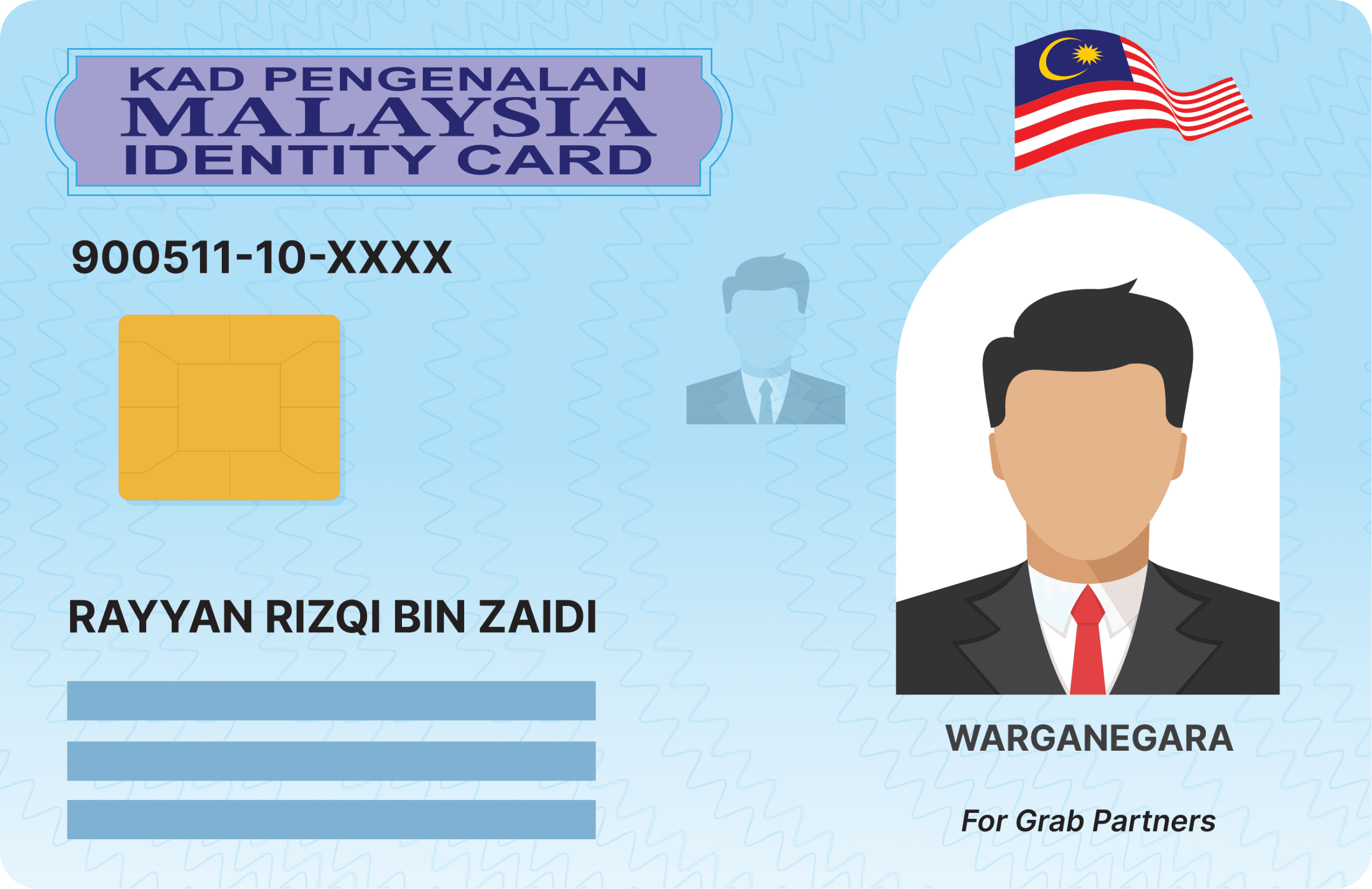 Contoh Kad Pengenalan